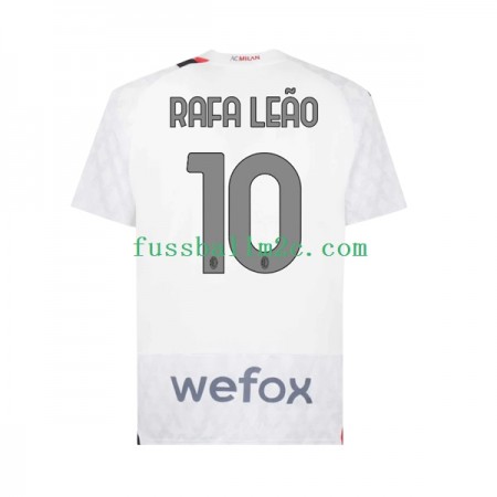 Fußballtrikots AC Mailand Rafael Leao 10 Auswärts Trikotsatz 2023-2024